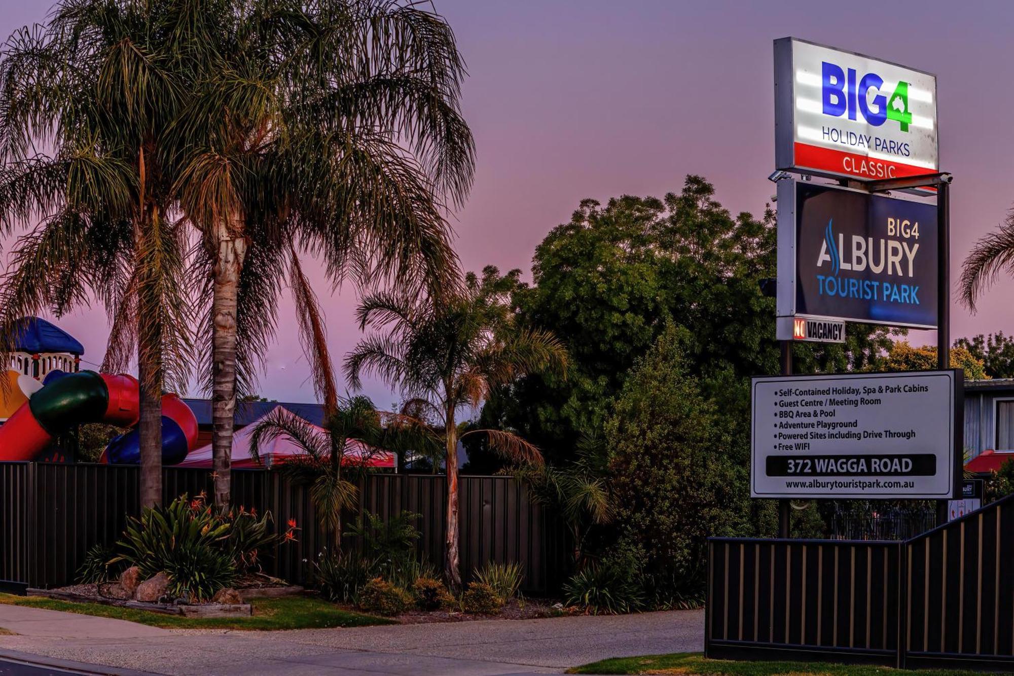 Hotel Big4 Albury Tourist Park Exterior foto